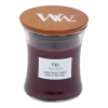Woodwick Smoked Walnut & Maple Mini Candle - Geurkaars -Huisdecoratie Winkel woodwick smoked walnut maple mini candle geurkaars 1 1
