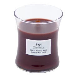 Woodwick Smoked Walnut & Maple Mini Candle - Geurkaars 5 Woodwick Smoked Walnut & Maple Mini Candle - Geurkaars -Huisdecoratie Winkel woodwick smoked walnut maple mini candle geurkaars 2 1