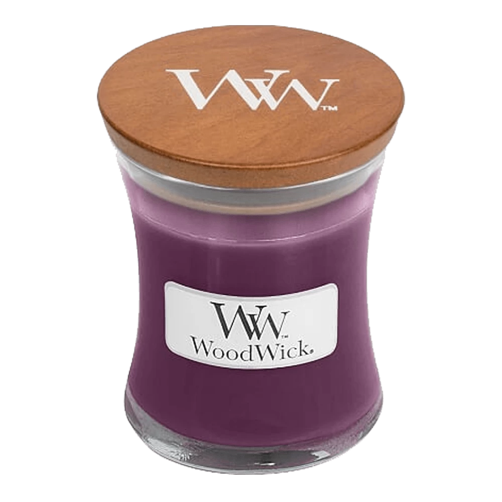 Woodwick Spiced Blackberry Mini Candle - Geurkaars 3 Woodwick Spiced Blackberry Mini Candle - Geurkaars