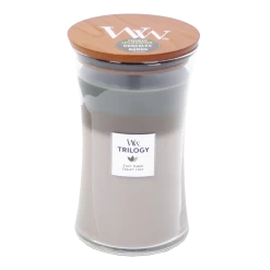 Woodwick Trilogy Cozy Cabin Large Candle - Geurkaars