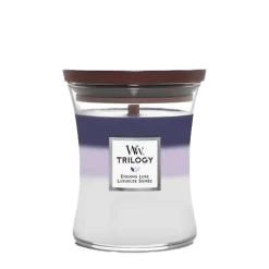 Woodwick Trilogy Evening Luxe Medium Candle - Geurkaars