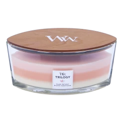 Woodwick Trilogy Island Getaway Ellipse Candle - Geurkaars