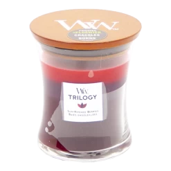 Woodwick Trilogy Sun Ripened Berries Medium Candle - Geurkaars