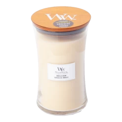 Woodwick Vanilla Bean Large Candle - Geurkaars