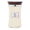Woodwick Vanilla Musk Large Candle - Geurkaars 2 Woodwick Vanilla Musk Large Candle - Geurkaars -Huisdecoratie Winkel woodwick vanilla musk large candle geurkaars 1