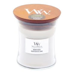 Woodwick Warm Wool Medium Candle - Geurkaars
