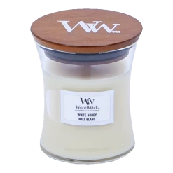 Woodwick White Honey Mini Candle - Geurkaars