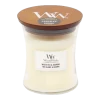 Woodwick White Tea & Jasmine Medium Candle - Geurkaars -Huisdecoratie Winkel woodwick white tea jasmine m candle geurskaars 1 3