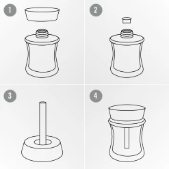 WoodWick WW Lavender Spa Home Fragrance Diffuser -Huisdecoratie Winkel ww lavender spa spill proof home fragrance 4 5